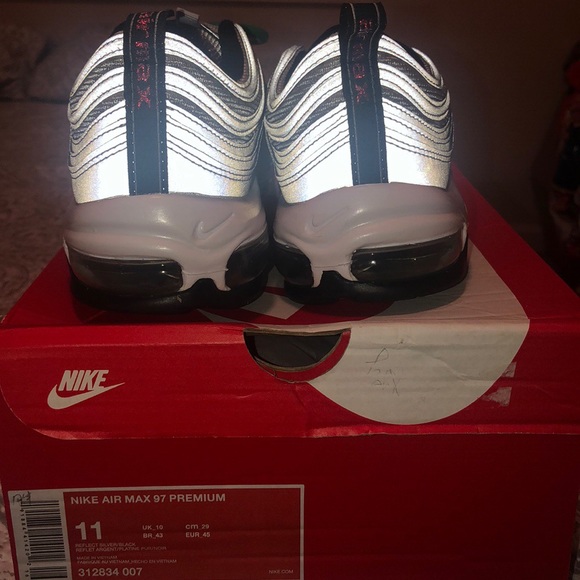 Nike Other - Nike Air Max 97 Reflective Silver 312834 007